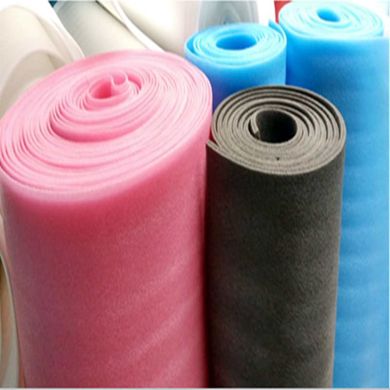 epe珍珠棉黑色蓝色粉色地板膜