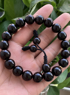 精品抛光无患子正圆手串万目精细抛光处理光滑玻璃表面美如玉石般