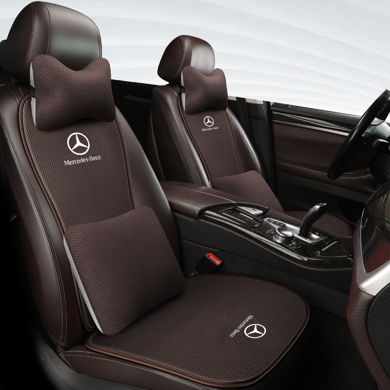 秋冬季奔驰A级A200L汽车座垫夏季透气座椅套四季通用小蛮腰坐垫套