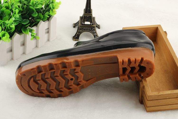 Chaussures - bottes caoutchouc homme pour printemps - semelle tendon - Ref 973895 Image 3
