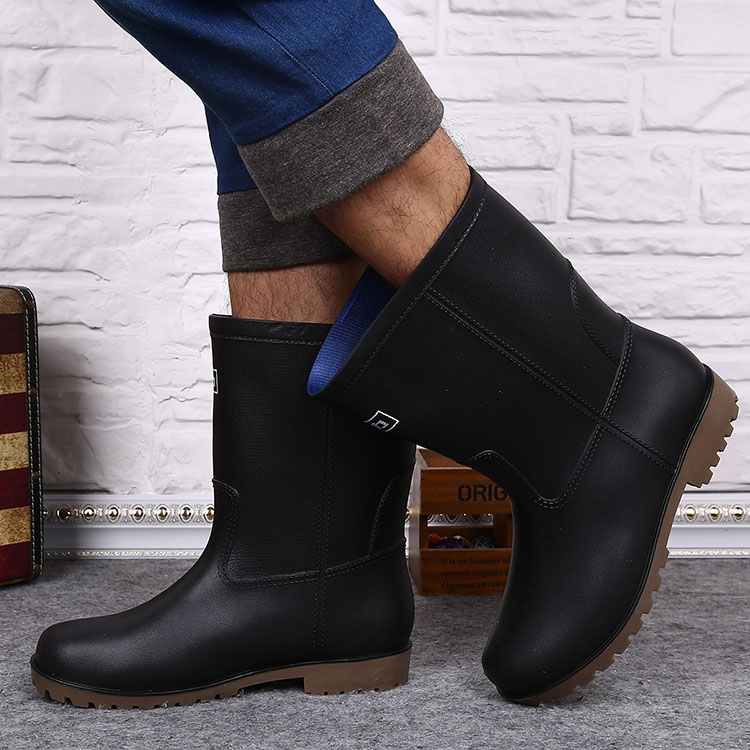 Chaussures - bottes caoutchouc homme pour été - semelle tendon - Ref 973756 Image 3
