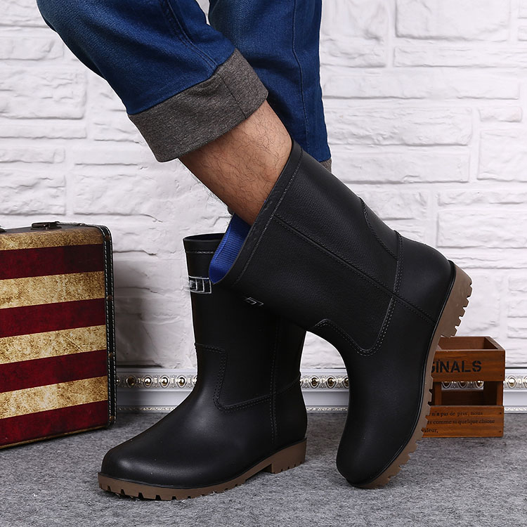 Chaussures - bottes caoutchouc homme pour été - semelle tendon - Ref 973756 Image 5