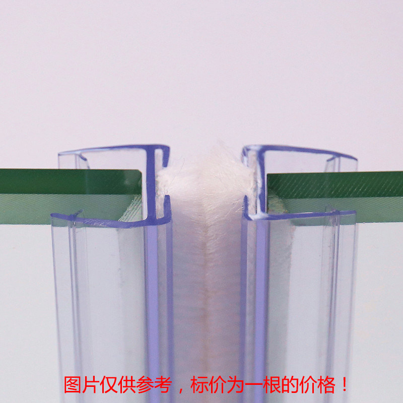 店面钢化自动静音玻璃门图片