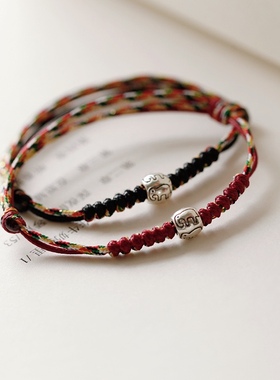 吉象可调节纯银转运珠幸