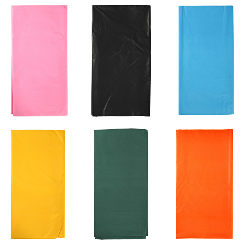 一次性纯色桌布塑料防水长桌台布