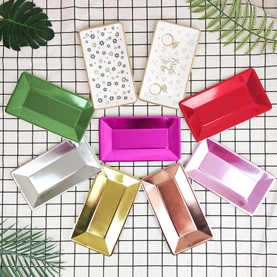 Rectanglepaperplates长方形盘