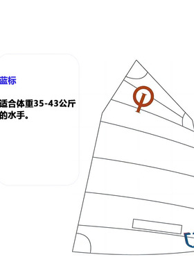 OP 帆船比赛帆 波兰进口J-sails 盾牌帆竞赛帆/绿/蓝/红/黑标