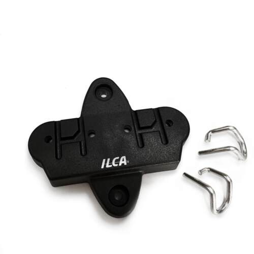 进口ILCA伊卡尔/激光帆船甲板控制绳过绳滑轮底座夹绳器底座