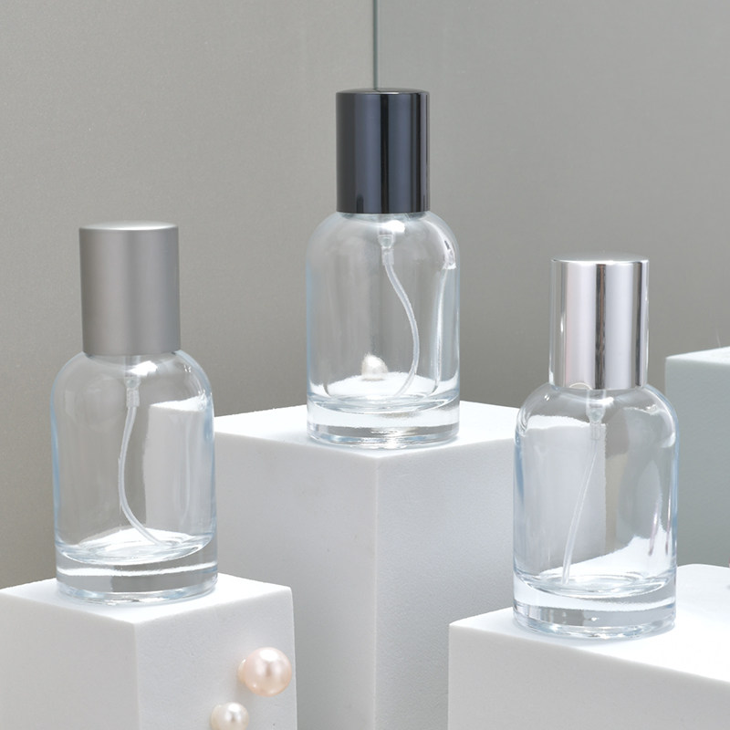 30ml新品香水分装瓶便携式大容量按压喷雾玻璃空瓶酒精瓶