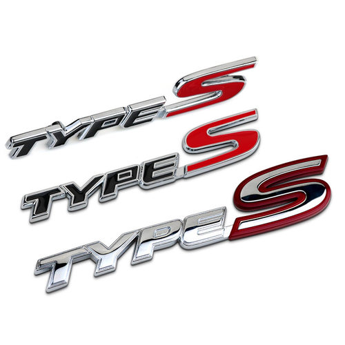 汽车个性金属改装TYPES车标