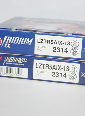 NGK铱金火花塞LZTR5AIX-13适用克莱斯勒300大捷龙铂锐酷威漫步者