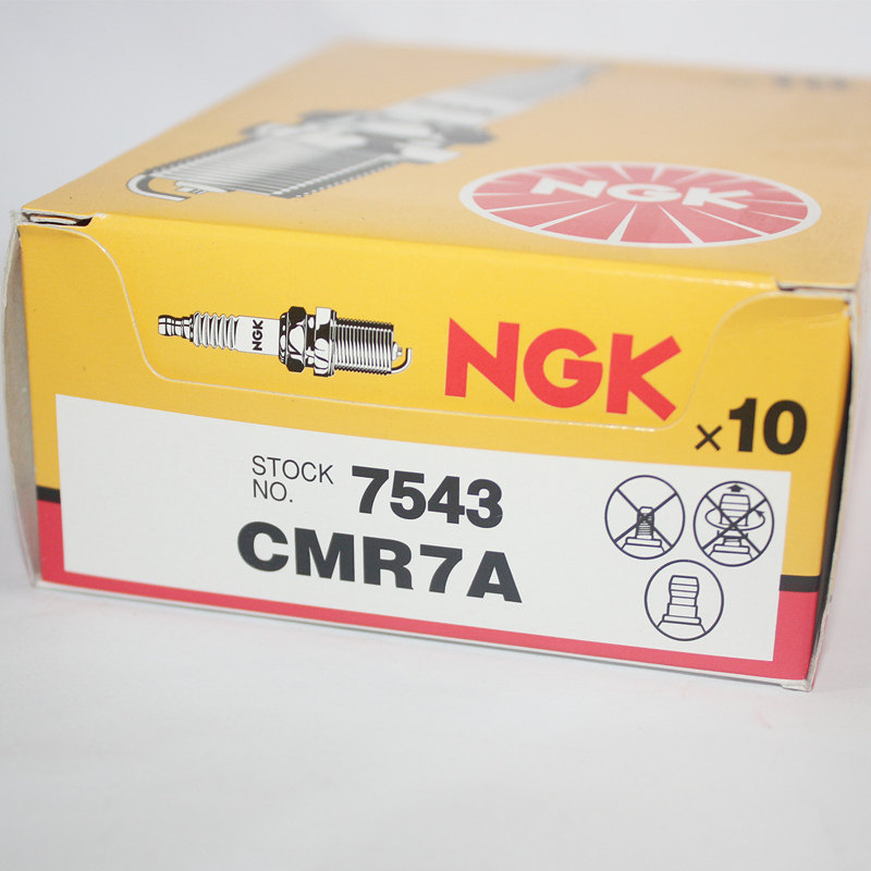 ngk火花塞cmr7a适用于模型 遥控飞机 小松二冲50cc航模 汽油机