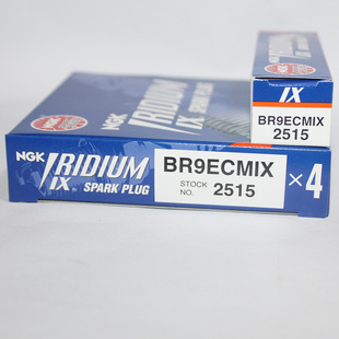NGK铱金火花塞BR9ECMIX适用于BR8ECM RGV250 TZR250R BR9ECM开禧