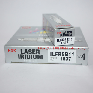 NGK铱铂金火花塞ILFR5B11适用索兰托起亚K9 K5智跑IX35索纳塔8代