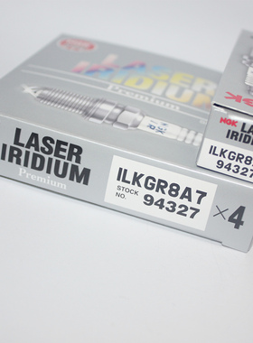 NGK铱铂金火花塞ILKGR8A7适用于1.0T 三缸缤瑞1.0T缤越1.0T