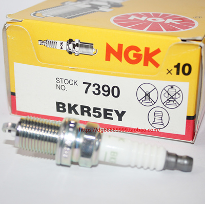 NGK火花塞BKR5EY适用于老款蓝鸟 老阳光2.0L水星3.0L