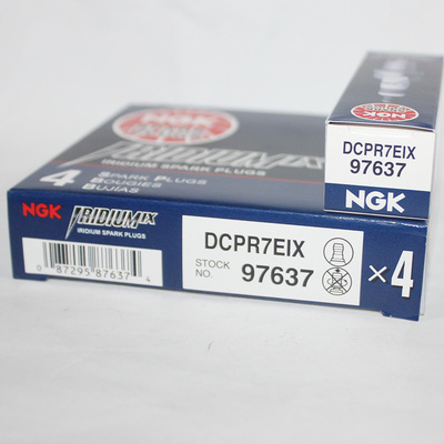 NGK铱金火花塞DCPR7EIX适用水星20-60匹9.9匹雅马哈6匹DR7EB四冲