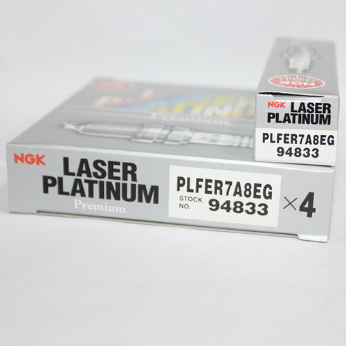 NGK双铂金火花塞PLFER7A8EG适用三代EA888途昂X探岳CC高尔夫7途观