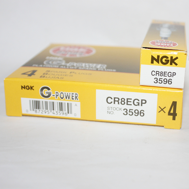 NGK铂金火花塞CR8EGP台风龙嘉300追赛闪600 300 350黄龙