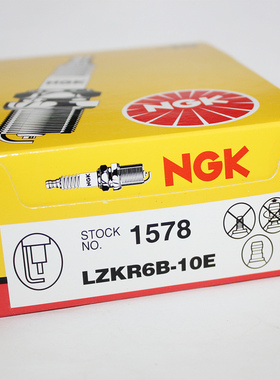NGK火花塞LZKR6B-10E 1578适用于瑞纳I30K2K3悦动朗动福瑞迪瑞奕
