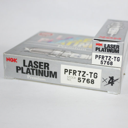 NGK双铂金火花塞PFR7Z-TG适用于迈腾CC速腾Q5昊锐A4途观Q3明锐A6