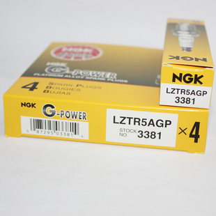NGK铂金火花塞LZTR5AGP适用于克莱斯勒大捷龙道奇酷威铂锐漫步者