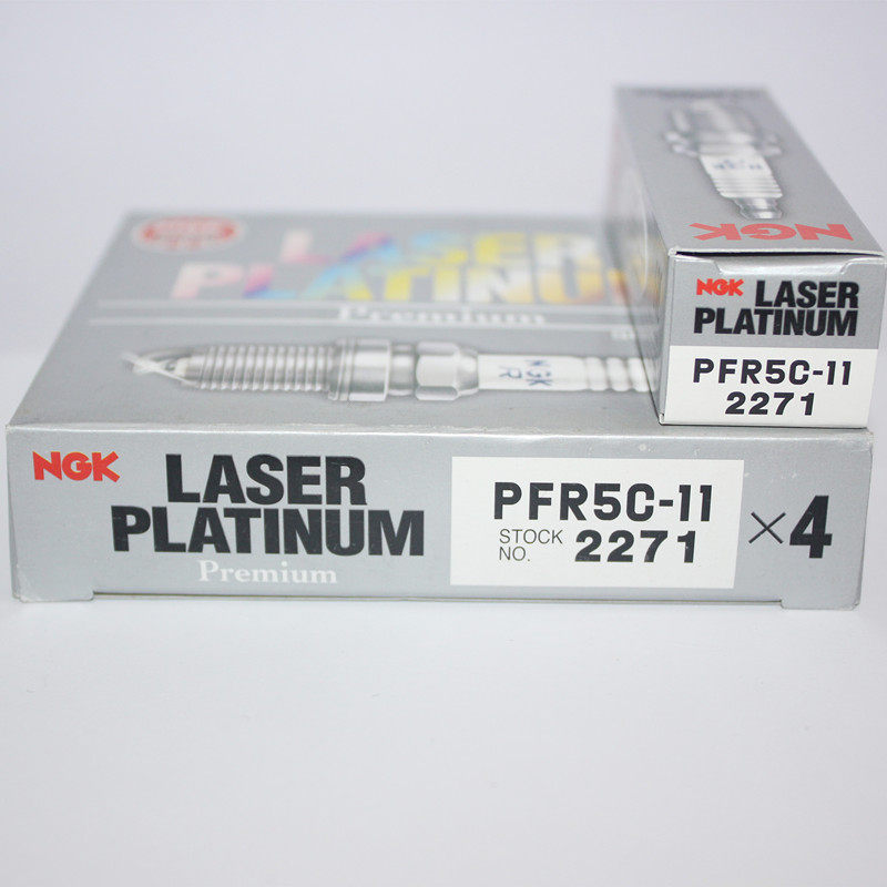 NGK双铂金火花塞PFR5C-11适用于和悦同悦三菱4G63 4G64 4G18