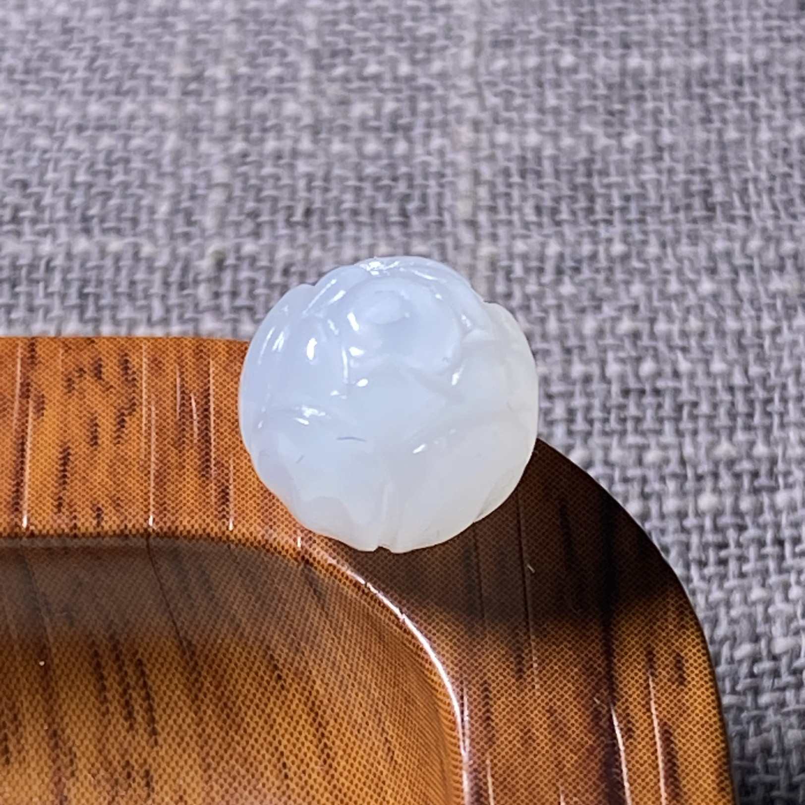 新疆和田玉羊脂级白玉莲花珠吊坠挂坠背云佛珠配件,珠宝/钻石/翡翠,颈饰,淘宝优惠券,粉丝福利购,淘宝优惠卷