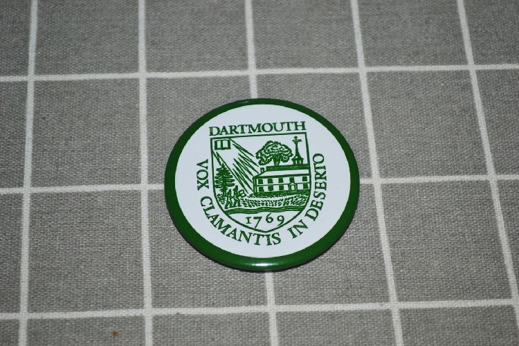 文化周边 达特茅斯学院 校徽徽章胸章胸针冰箱贴贴纸 现货可定制