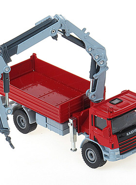 凯迪威合金1:50随车吊运输车清障救援吊车仿真运输翻斗车625024