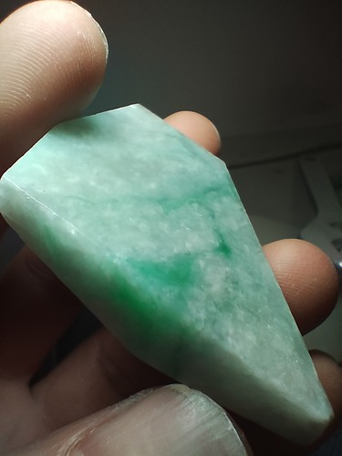 翡翠A货明料切料片料边角料25