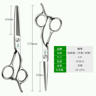 工具综合 理发剪刀美发剪专业发型师头发打薄结构剪平牙剪套装
