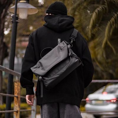 日本进口机能斜挎包单肩包骑行包