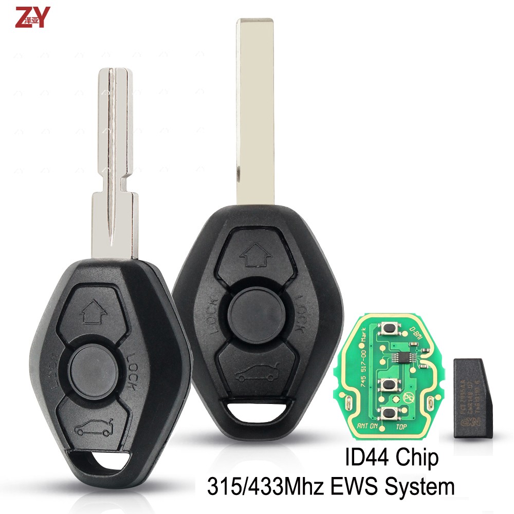 宝马E38 E39 E46 X3 1/3/5/7系列EWS汽车遥控智能钥匙外壳315/4