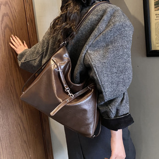 EUNICE 轻奢大容量可后背单肩斜挎包 EXQUISITE高级感复古包包女款