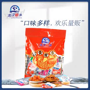土老憨清江野渔338g富贵有余欢乐量贩装香辣小鱼仔鱼干休闲零食