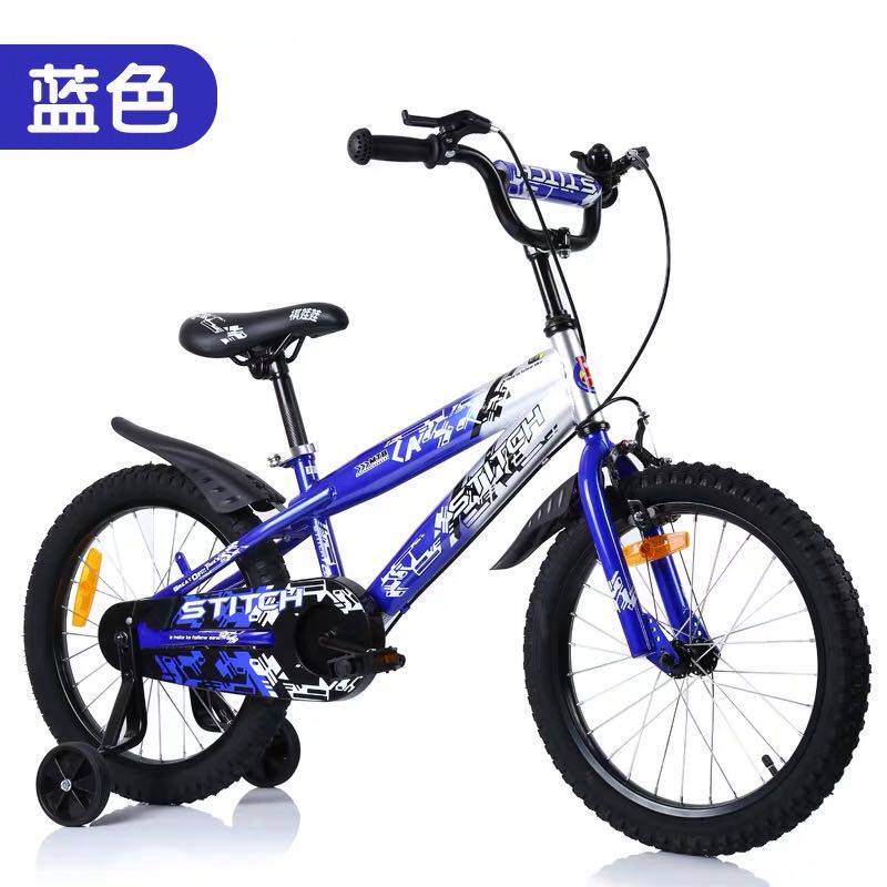 祺娃娃【羚羊】儿童自行车18寸 5-6-7岁小孩子单车脚踏车男孩女孩