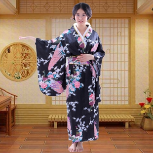 日本传统和服舞蹈演出合服新款2026日式酒楼茶馆前台工服迎宾吧台