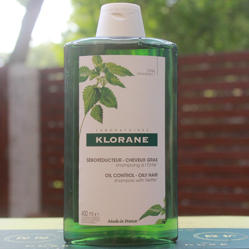 新版法国康如控油洗发水400ml荨麻植萃控油油性发质清爽去油蓬松