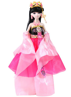 叶罗丽关节可动夜萝莉女孩玩具