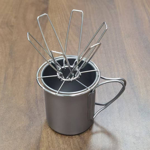 珈可折叠手柄杯收缩手冲咖啡滤架