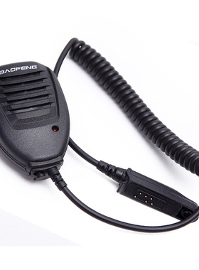 宝锋手台UV9RPLUS UV338D A58 GP328防水对讲机手咪话咪肩咪话筒