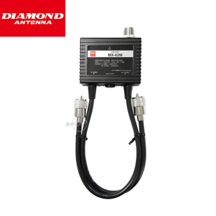 DIAMOND 钻石 MX-62M 合路器 HF+V/UHF双频分合器600W耐入