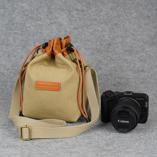 200DII R50 防水帆布相机包 R10 R100 适用佳能R50V