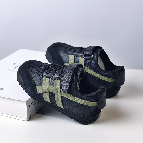 真皮男童运动鞋儿童加绒二棉鞋