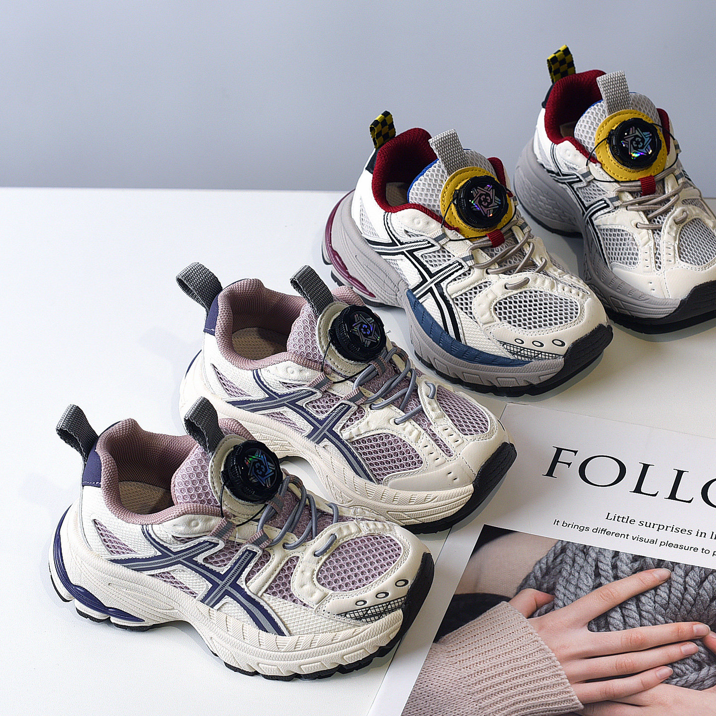 轻便透气男童单网鞋女童网面运动鞋子宝宝跑步鞋2026夏季儿童薄款