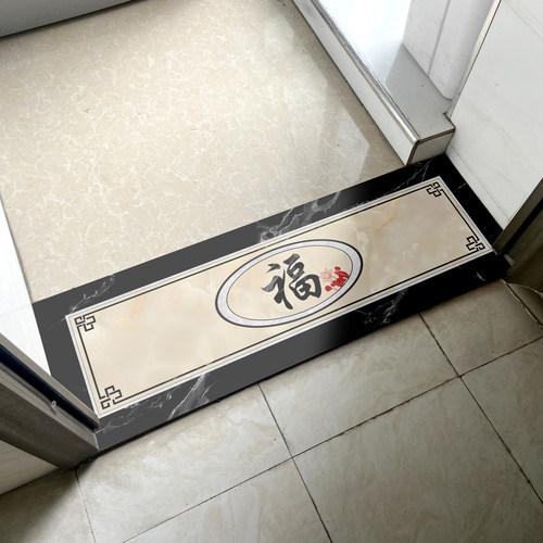 自粘防水耐磨过门石地贴大理石贴纸门槛石地垫入户卧室门口大地贴