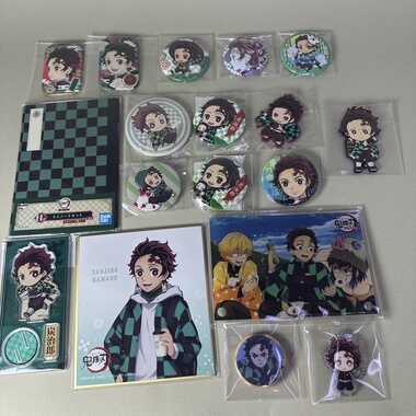 【鬼灭之刃】正版日谷动漫中古吧唧杜门炭治郎挂件立牌个人池新4