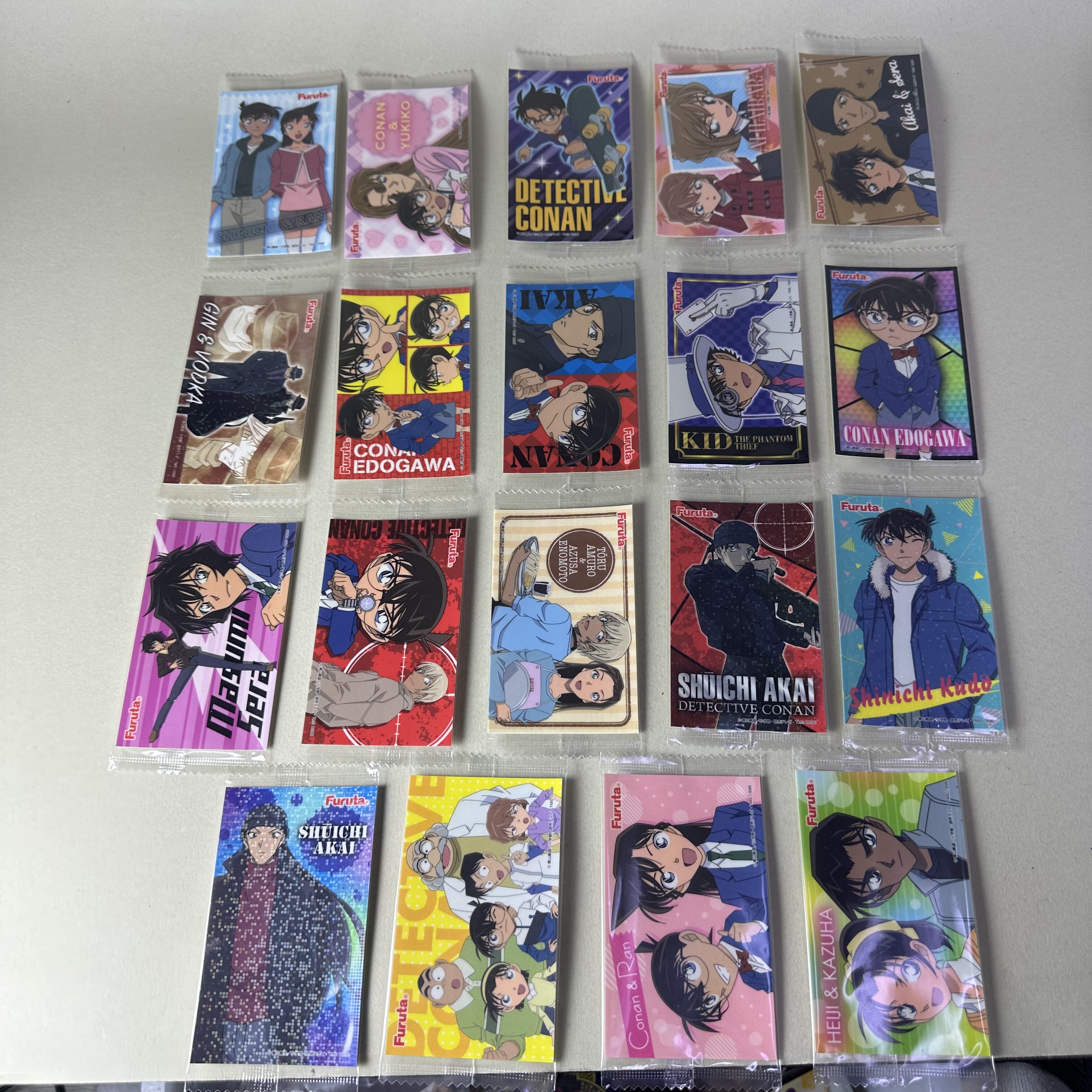 【名侦探柯南】正版日谷卡牌食玩卡动漫柯南灰原哀小兰秀一琴酒