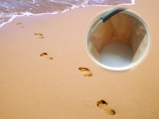 小羽佳公司专用保洁四季户外钓鱼清洗加厚不倒圆形2000D折叠桶